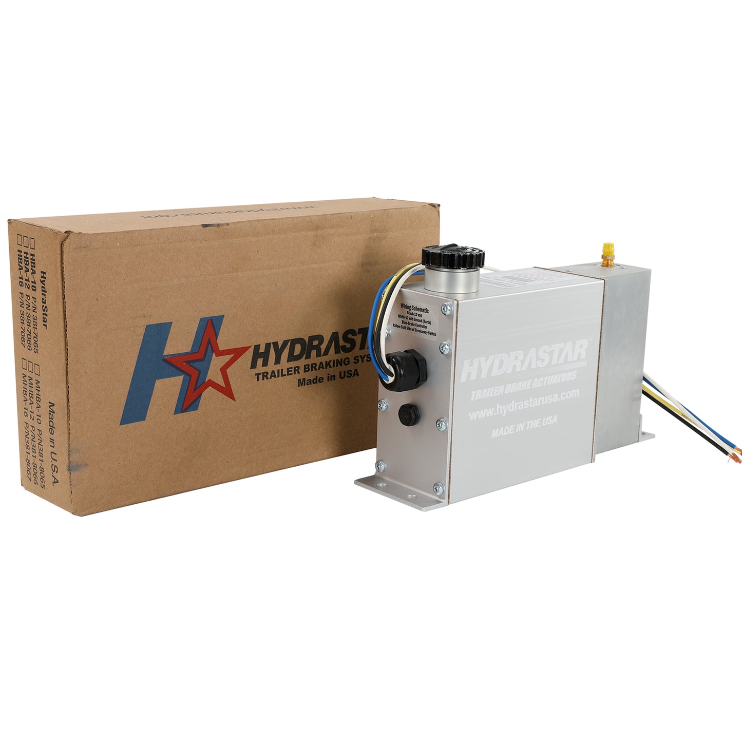 Hydrastar HBA10 1000psi brake actuator - electric over hydraulic