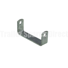 6 inch flat roller bracket galvanised