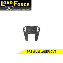 Weld-on mounting bracket for T2 and PBR type 2 brake caliper on 10 inch disc and 45mm square axle - Trailer Spares Direct