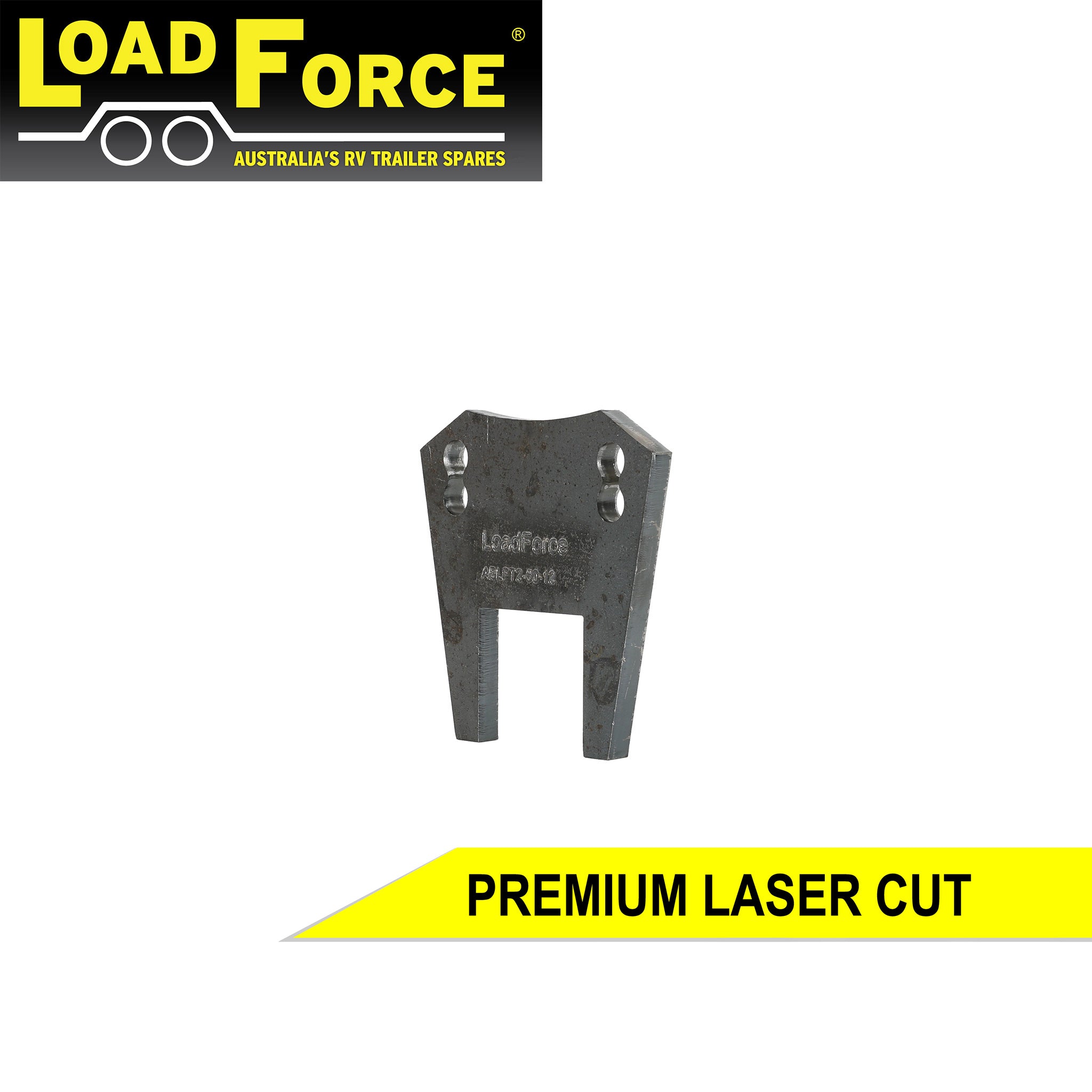 Weld-on mounting bracket for T2 and PBR type 2 brake caliper for 12inch disc - pick axle size