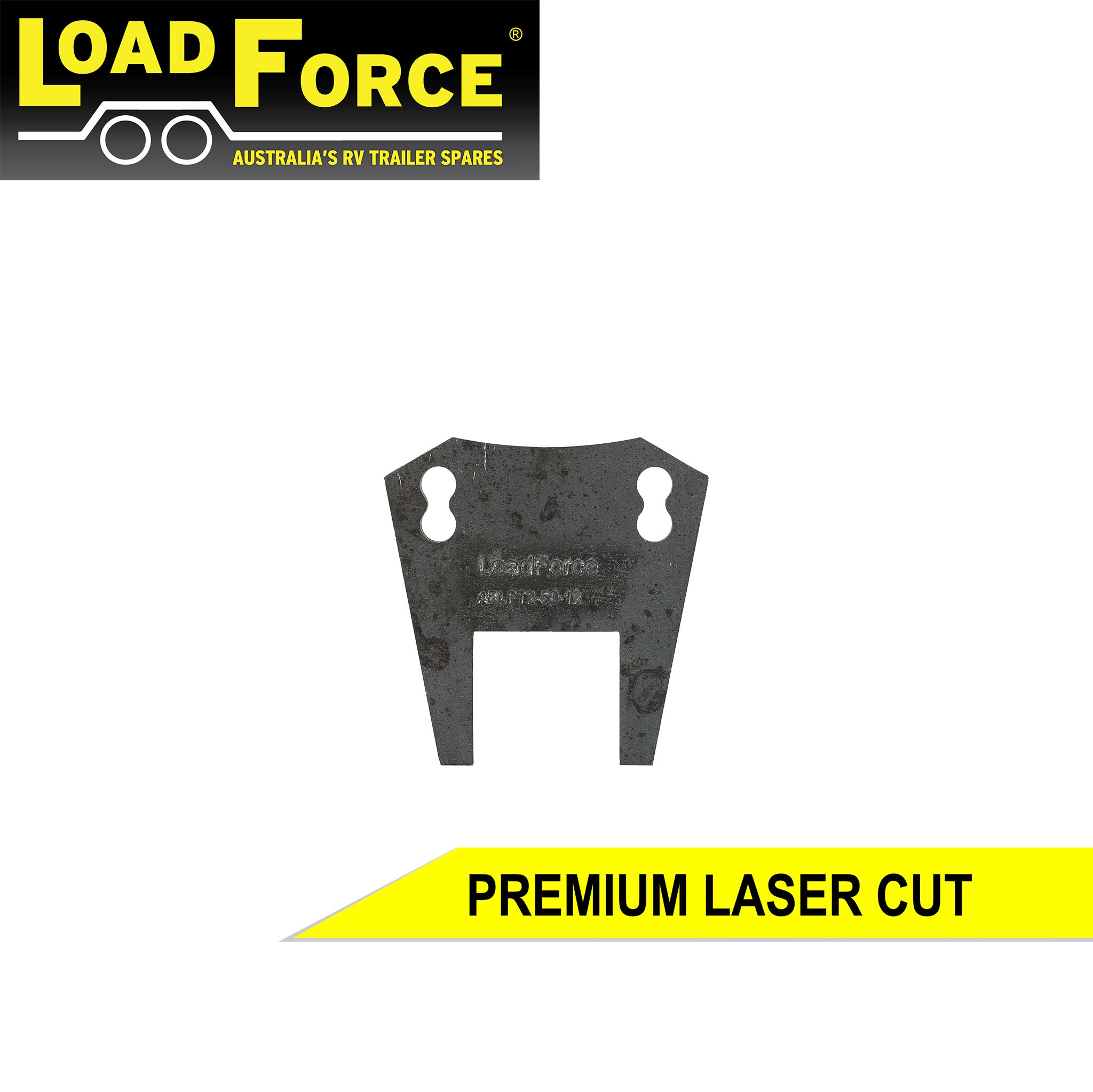 Weld-on mounting bracket for T2 and PBR type 2 brake caliper for 12inch disc - pick axle size