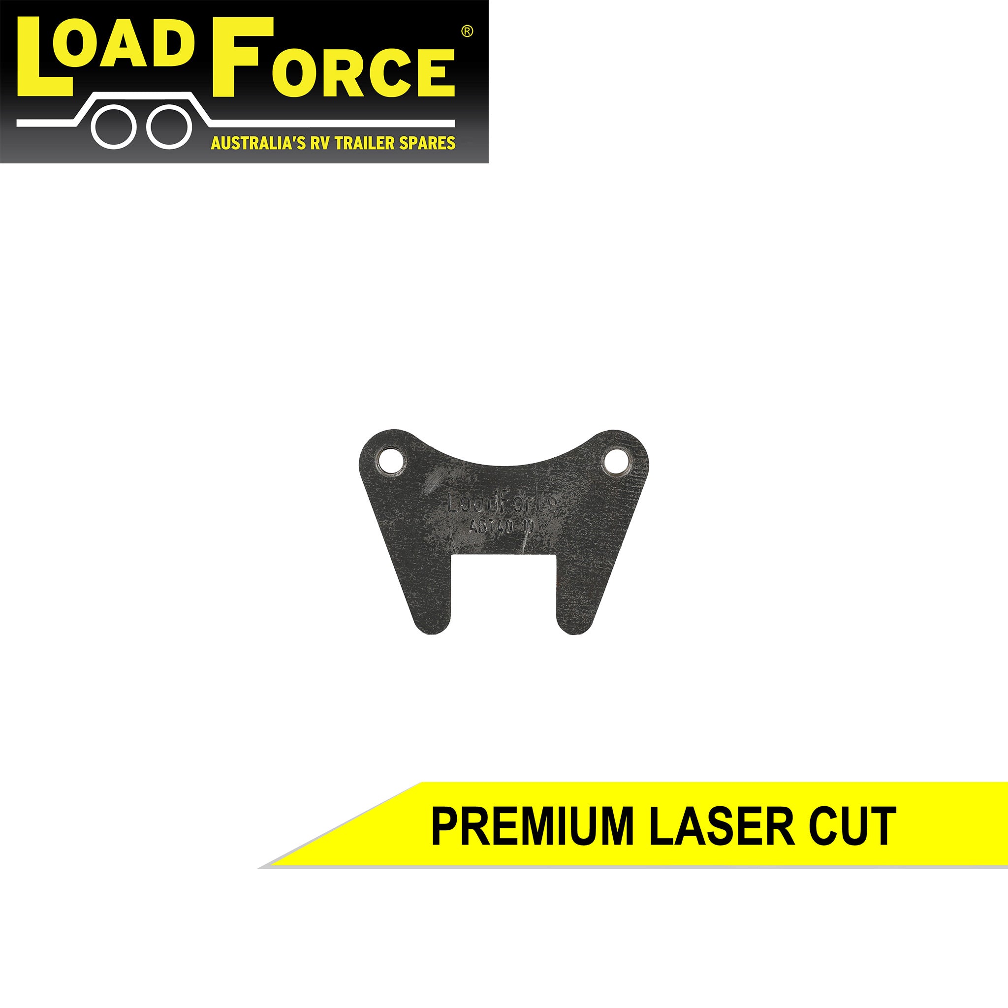 Weld-on mounting bracket for A100, A200, TA300 brake calipers for 10inch disc - pick axle size