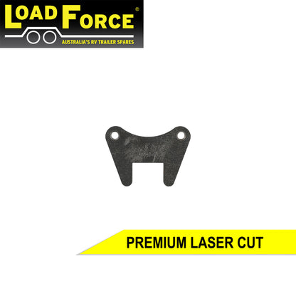 Weld-on mounting bracket for A100, A200, TA300 brake calipers for 10inch disc - pick axle size - Trailer Spares Direct
