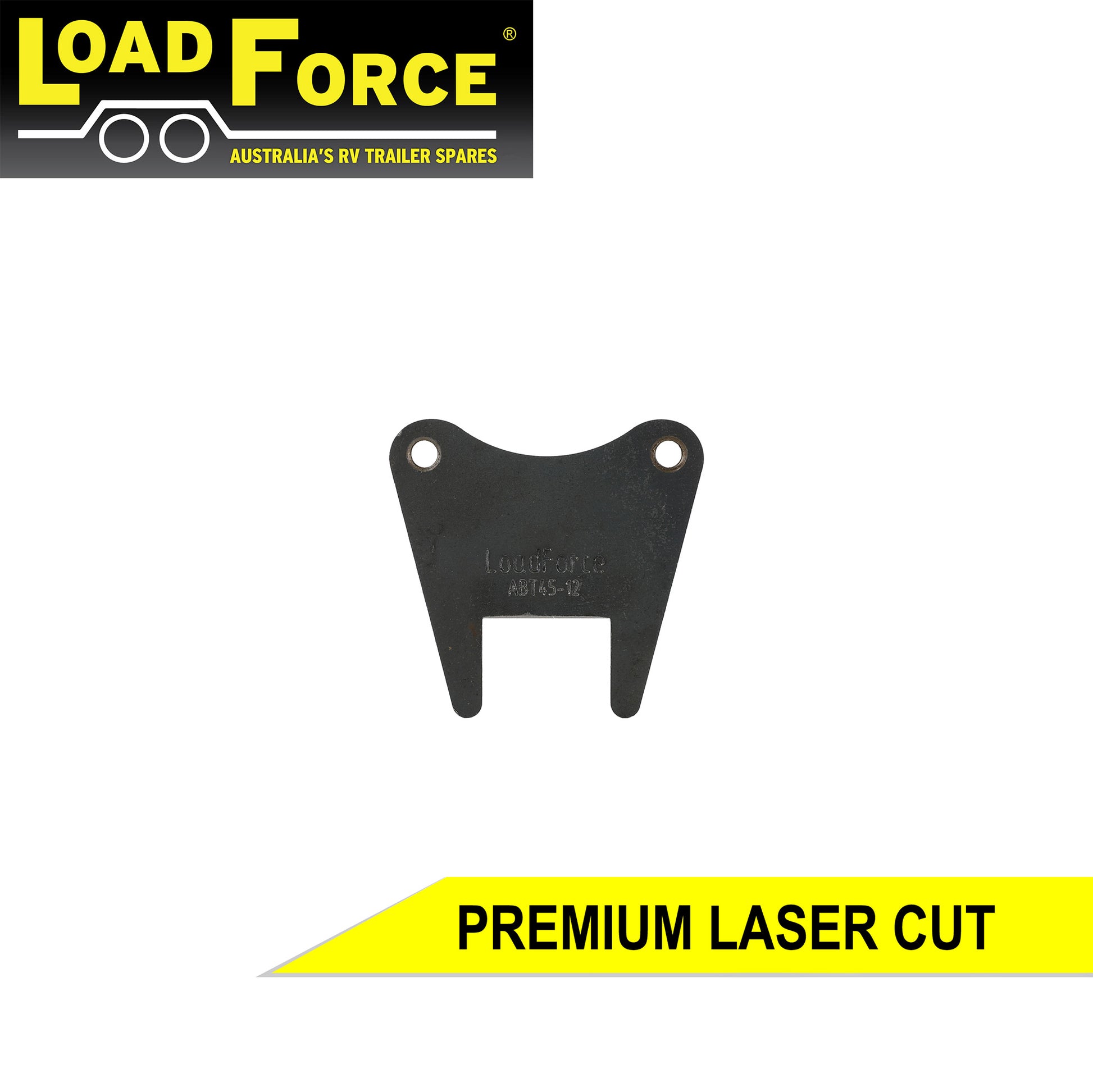 Weld-on mounting bracket for TA100, TA200, TA300 brake calipers for 12inch disc - pick axle size - Trailer Spares Direct