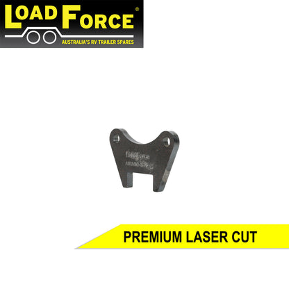 Weld-on mounting bracket for TA400 and Al-ko brake caliper and to fit 10 inch disc - choose axle size - Trailer Spares Direct