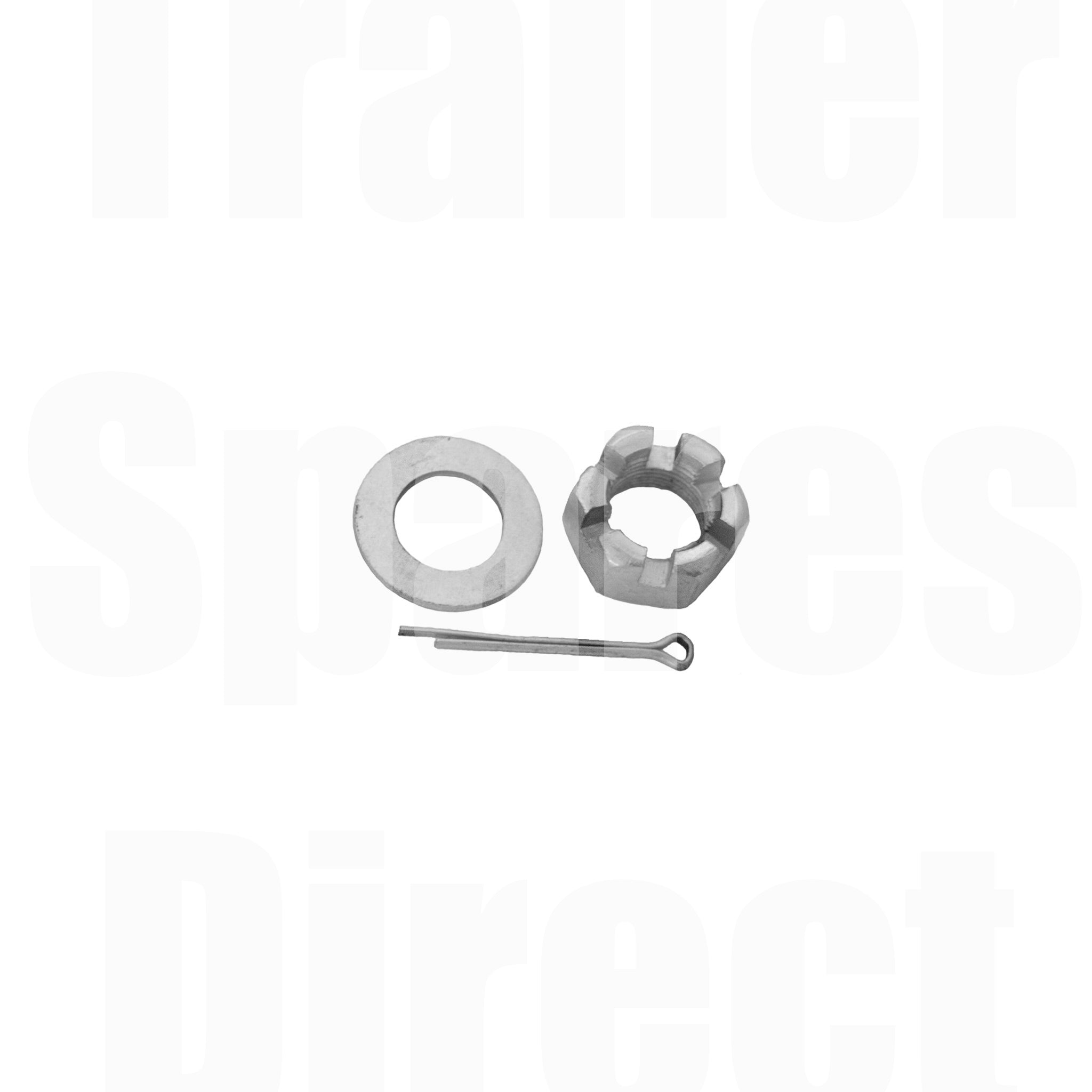 trailer axle nut kit 3/4 inch