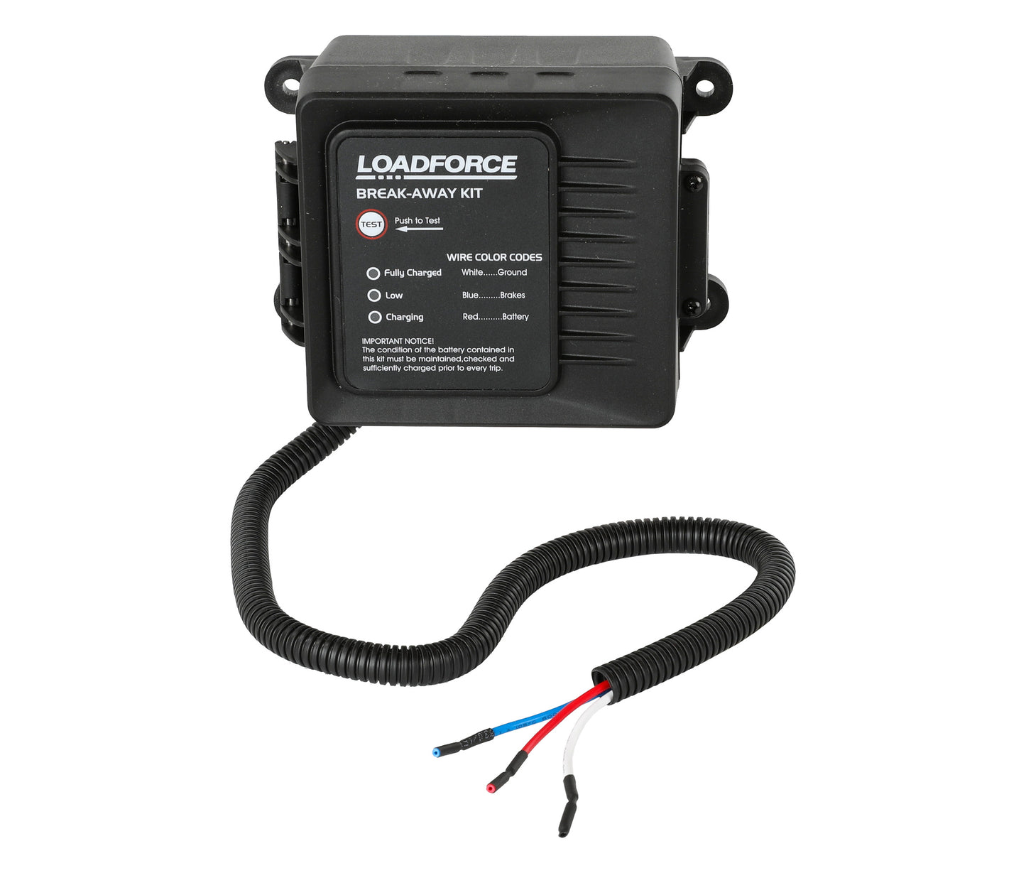 LoadForce 12V 5Ah Trailer Break Away Kit - Trailer Spares Direct