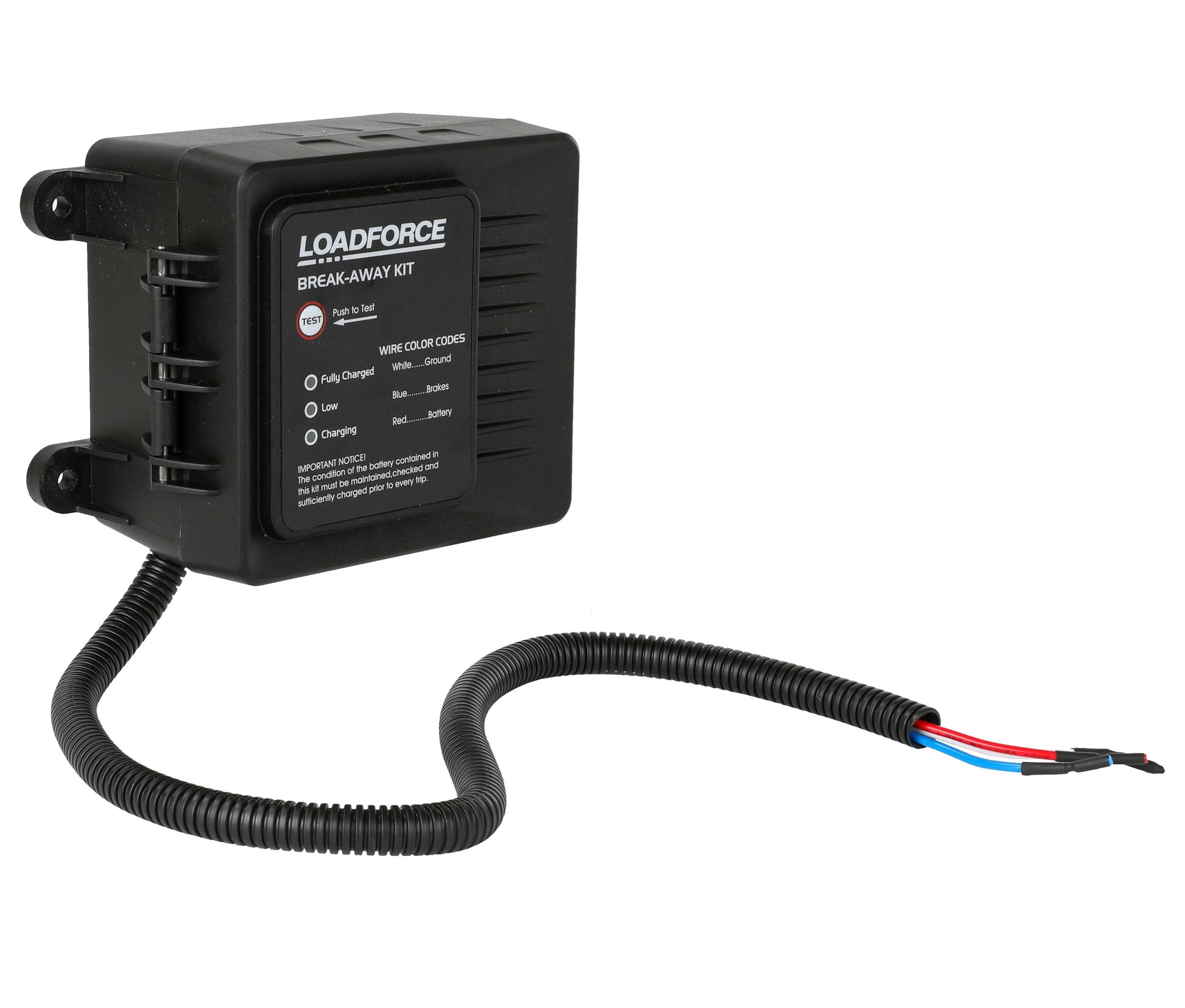 LoadForce 12V 5Ah Trailer Break Away Kit - Trailer Spares Direct