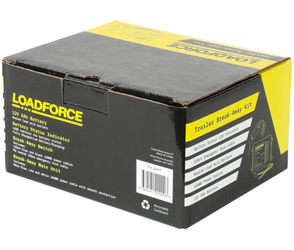 LoadForce 12V 5Ah Trailer Break Away Kit - Trailer Spares Direct