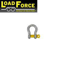 Rated Bow Shackle 8mm 750kg - Trailer Spares Direct