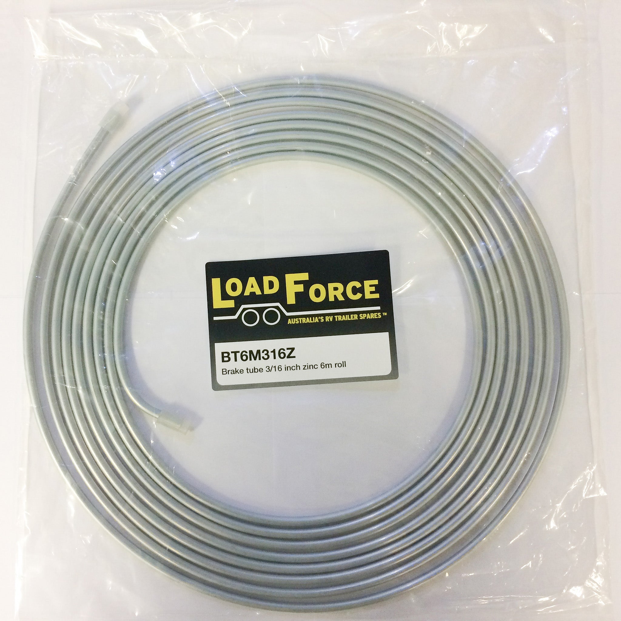 Brake tube 3/16 zinc coated 6m roll