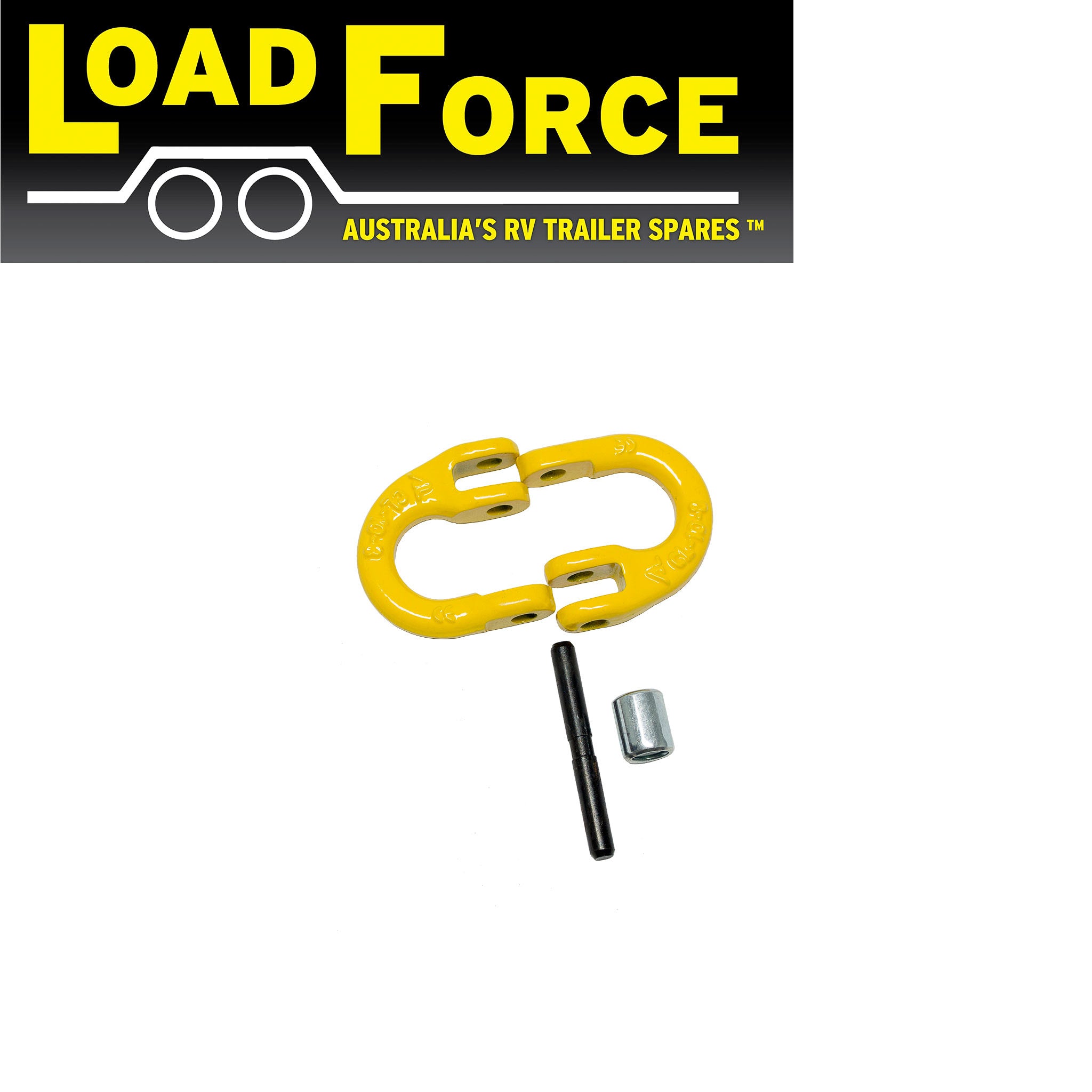 10mm trailer chain connector rated 3150kg