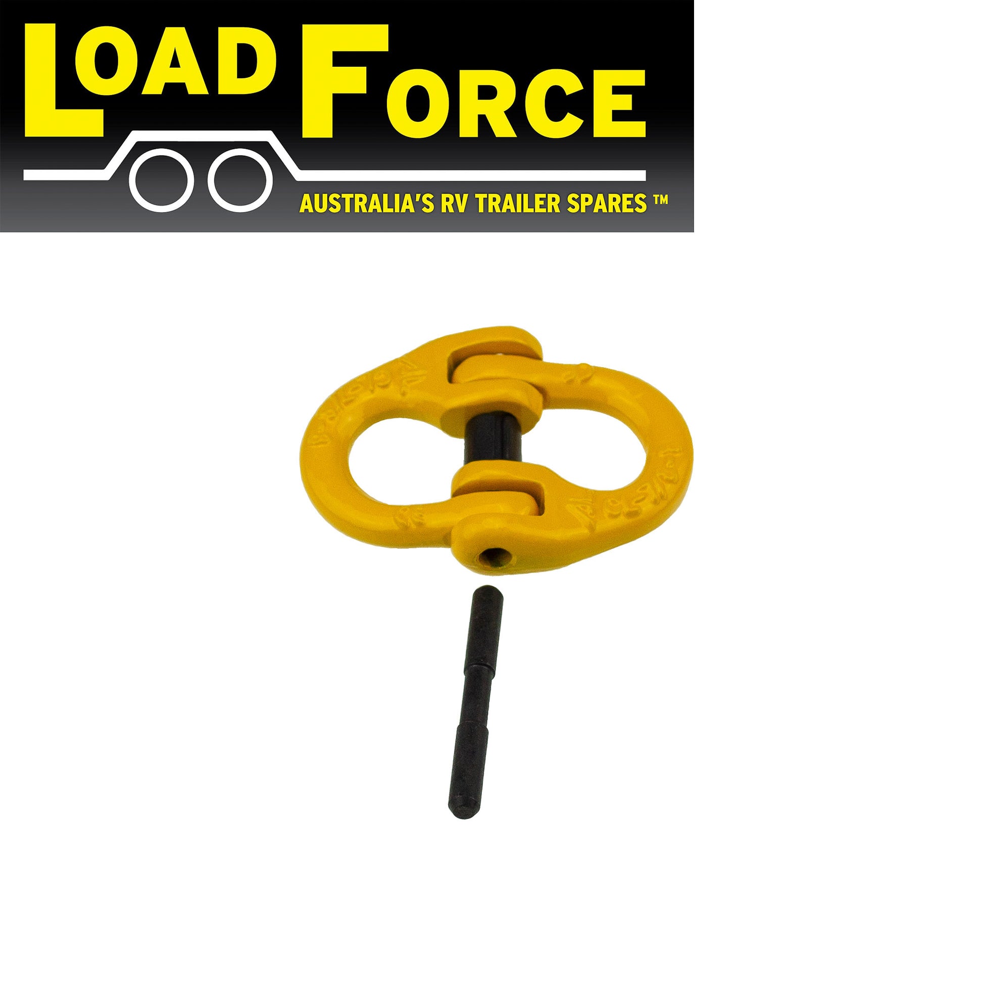8mm trailer chain connector rated to 2000kg - Trailer Spares Direct
