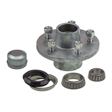6 inch lazy hub assembly Commodore 5 stud LM (Holden) bearing - galvanised