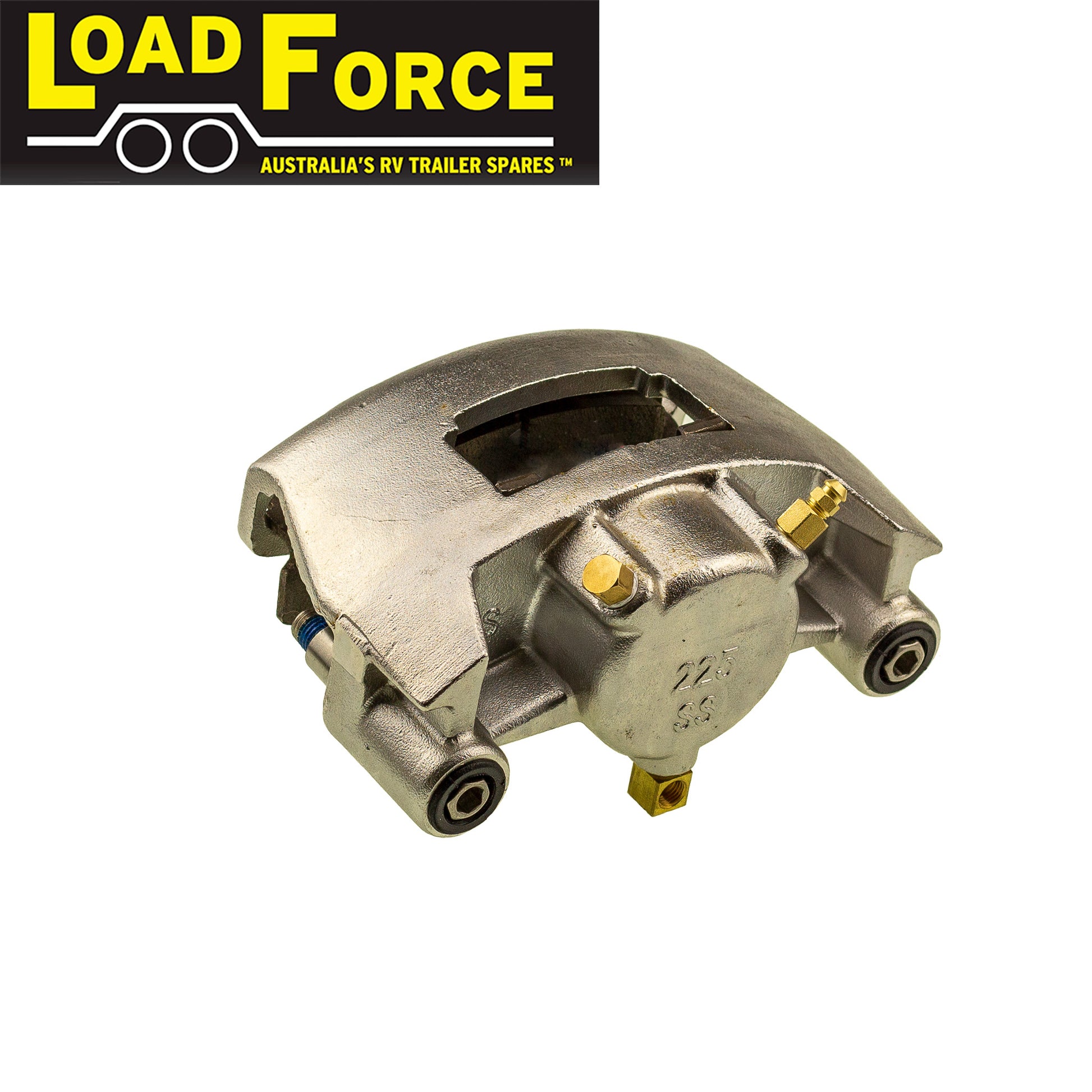 DBC-225-SS stainless steel trailer brake caliper replaces Kodiak 225 - Trailer Spares Direct