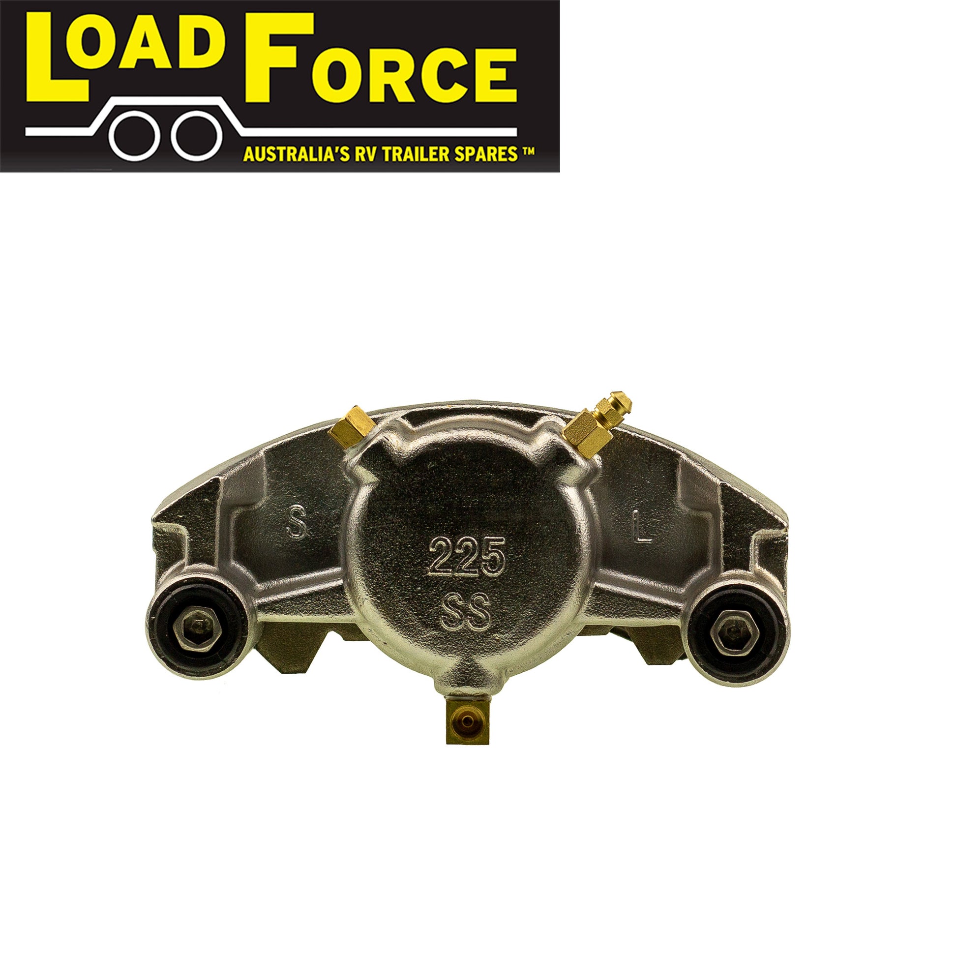 DBC-225-SS stainless steel trailer brake caliper replaces Kodiak 225 - Trailer Spares Direct