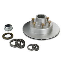 Ventilated disc brake hub 9.6 inch x 3/4 inch Ford 5 stud USA 1.8t bearing dacromet