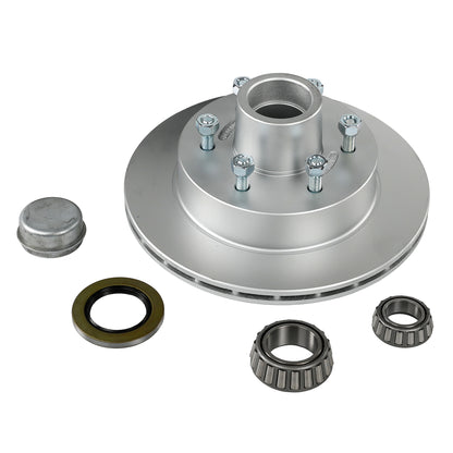 Disc Hub 12 inch 3/4 Ventilated Dacromet 6 Stud US2.5 Bearing