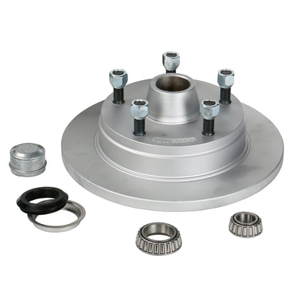 disc hub 12 x 5/8 inch LandCruiser 5 stud slimline (Ford) bearing Dacromet