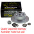LoadForce trailer disc brake hub 10 x 5/8 inch Commodore 5 stud LM (Holden) bearing dacromet