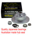 LoadForce Disc Brake Hub 10 x 5/8 inch Ford 5 stud slimline (Ford) bearing dacromet