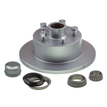 Disc Brake Hub 10 x 5/8 inch Ford 5 stud LM (Holden) bearing dacromet