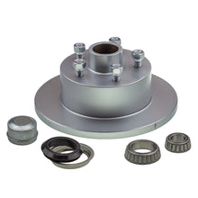 trailer disc brake hub 10 x 5/8 inch HQ 5 stud slimline (Ford) bearing Dacromet