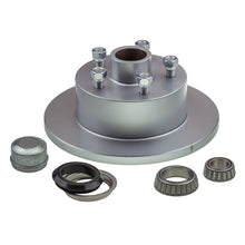 trailer disc brake hub 10 x 5/8 inch HQ 5 stud LM (Holden) bearing dacromet
