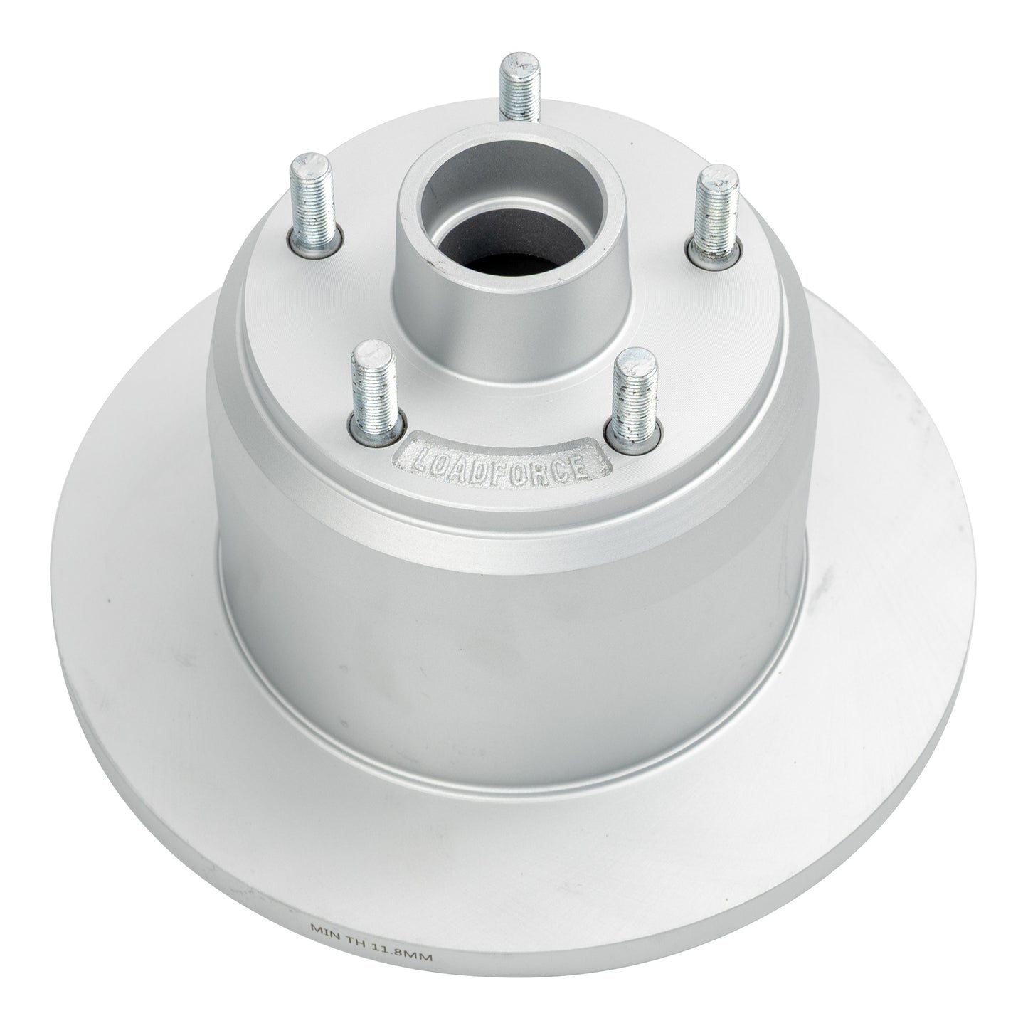 Velox disc hub 10 inch HT 5 stud slimline (Ford) bearing dacromet