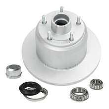 Velox disc hub 10 inch HT 5 stud slimline (Ford) bearing dacromet
