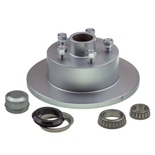 Disc brake hub 10 x 5/8 inch HT 5 stud LM (Holden) bearing dacromet