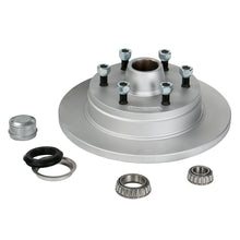 Disc Hub 12 x 5/8 inch 6 Stud Slimline (Ford) Bearing Dacromet