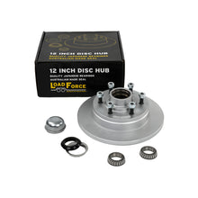 disc brake hub 12 x 5/8 inch 6 stud parallel bearing dacromet - Trailer Spares Direct