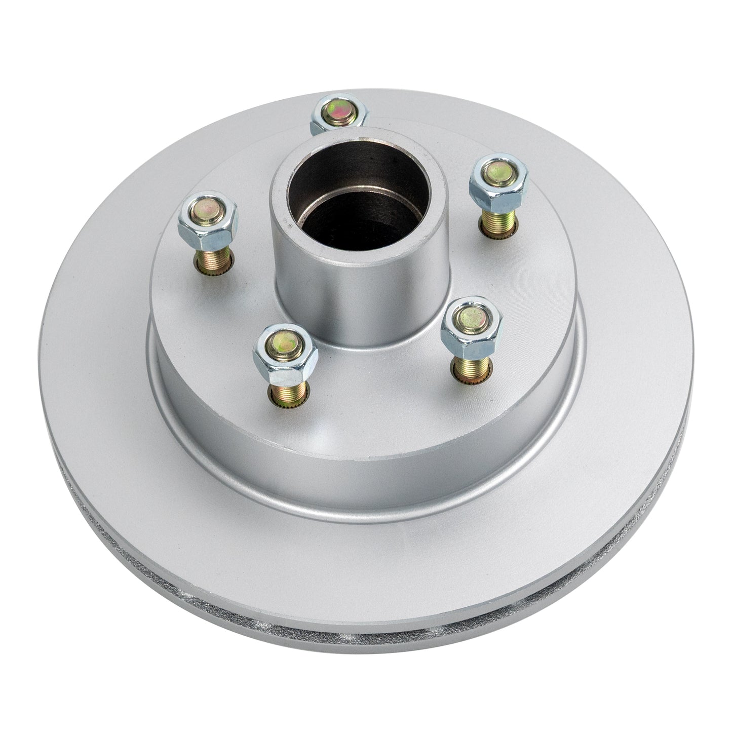 Ventilated trailer disc brake hub 10inch x 7/8 inch Ford 5 stud USA 1.8t bearing dacromet