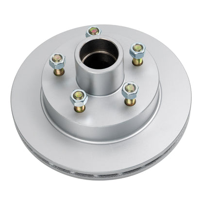 Ventilated trailer disc brake hub 10inch x 7/8 inch Ford 5 stud USA 1.8t bearing dacromet
