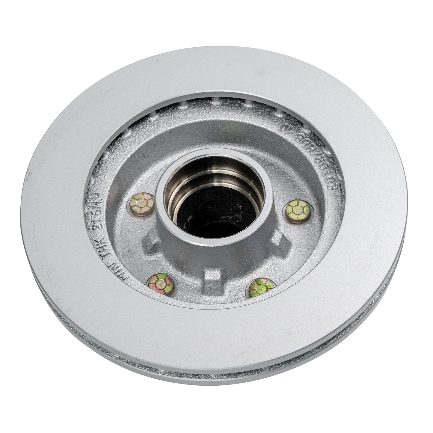 Ventilated trailer disc brake hub 10inch x 7/8 inch Ford 5 stud USA 1.8t bearing dacromet