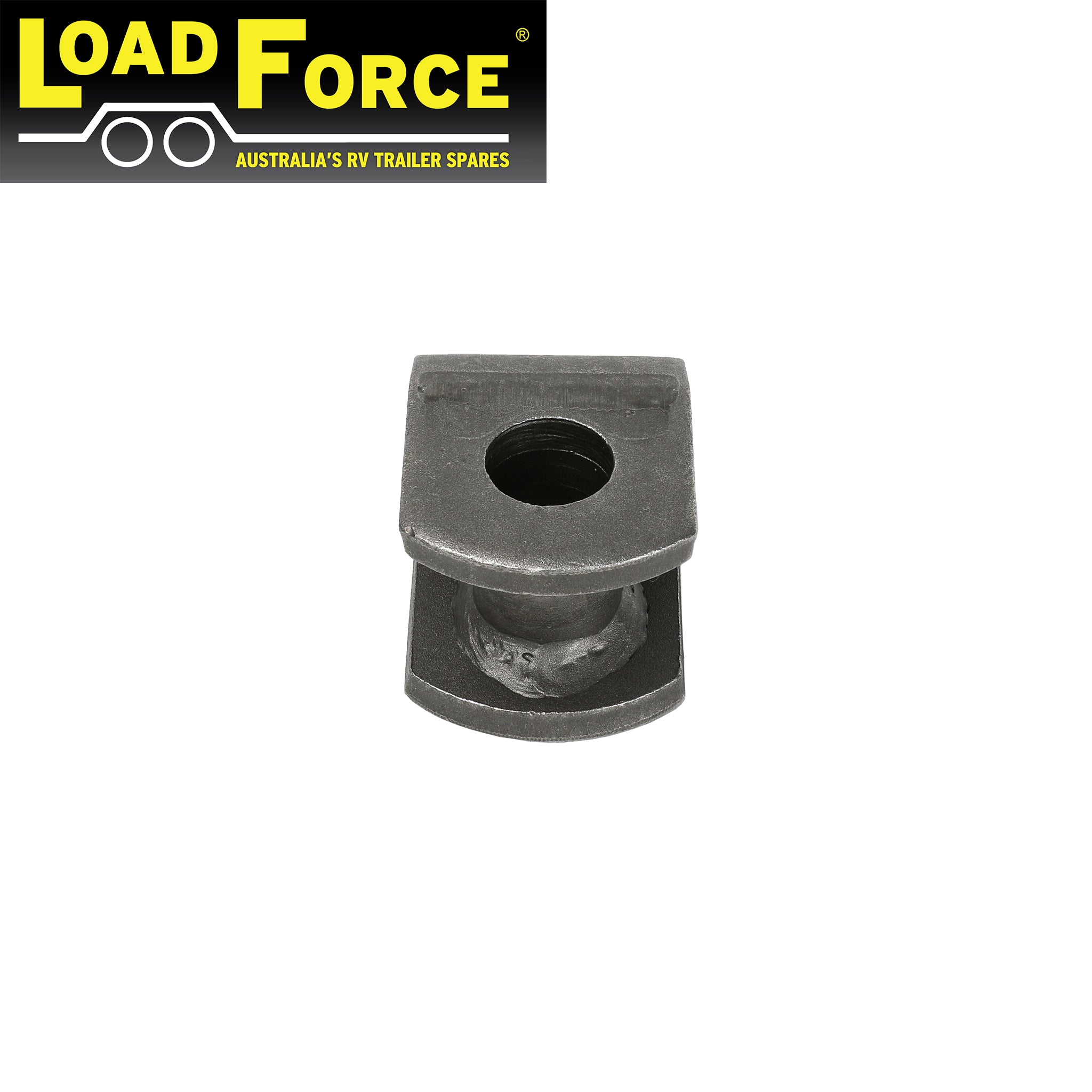 Dumb jack rear spring hanger for 45mm wide trailer springs