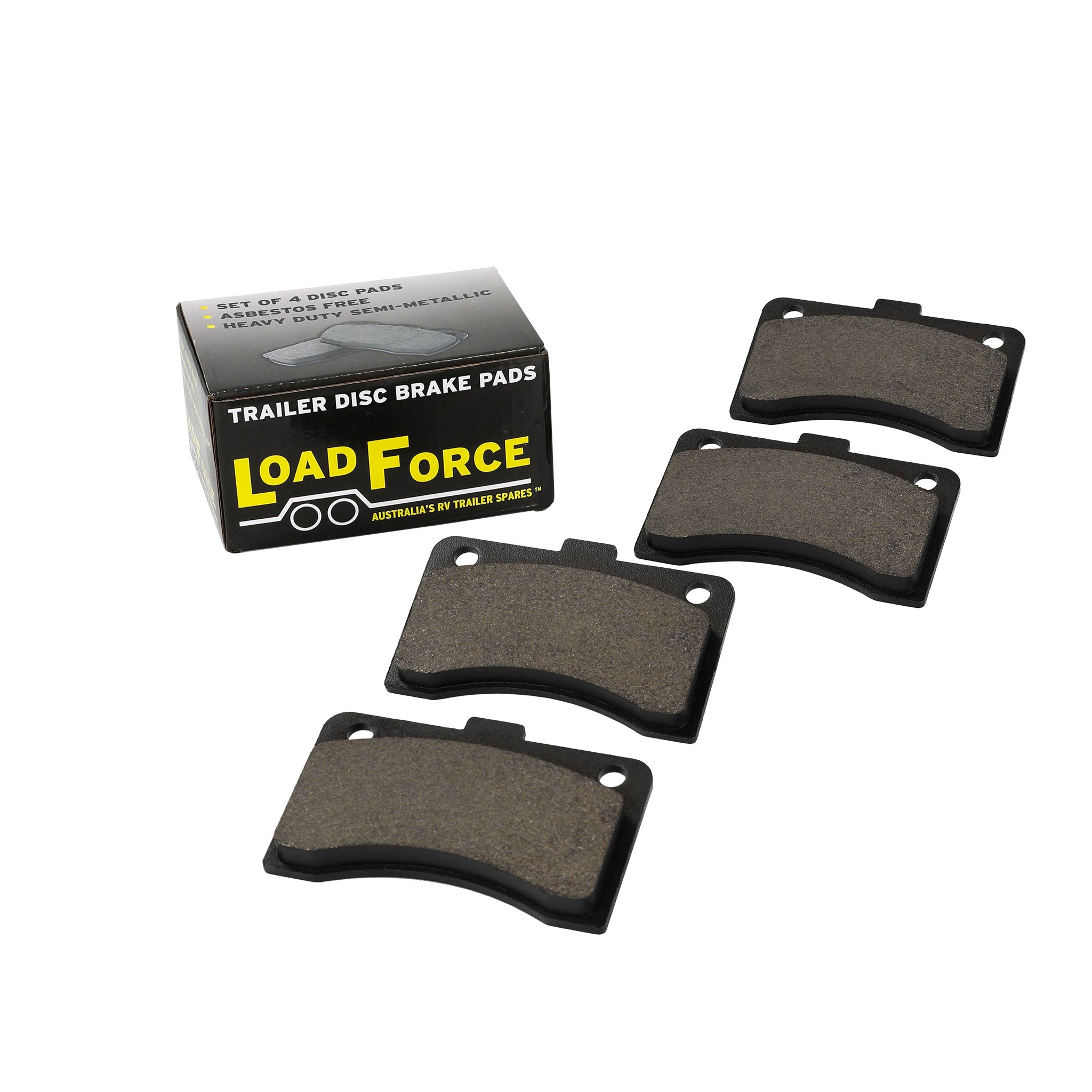 LoadForce Disc Pad Set Al-Ko mechanical 2016 on.