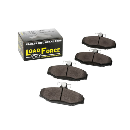 disc brake pad set for PBR type 1 calipers. - Trailer Spares Direct