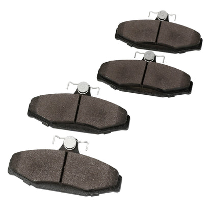 Disc brake pad set for PBR type 1 calipers.