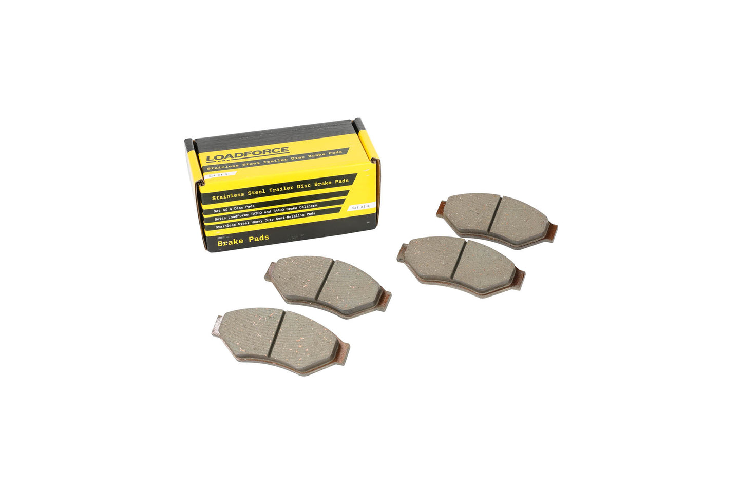 LoadForce Stainless Steel Disc brake Pads TA300 & TA400
