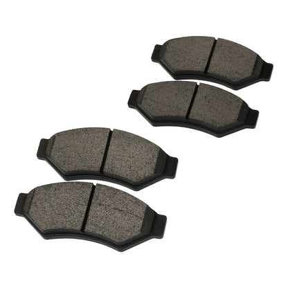 Disc brake pad set for TA300 & TA400, Al-Ko, Meher, Trojan caliper