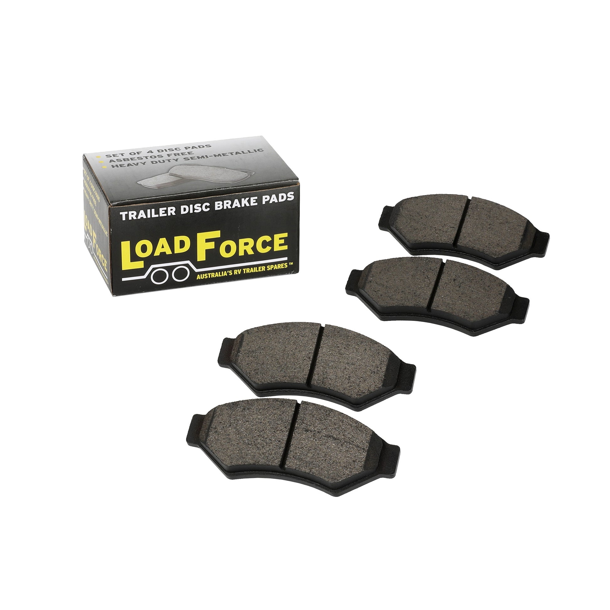 disc brake pad set for TA300 & TA400, Al-Ko, Meher, Trojan caliper - Trailer Spares Direct