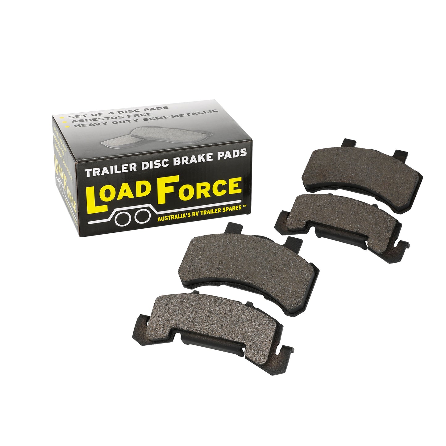 disc brake pad set for Tie Down Engineering 46304 caliper - Trailer Spares Direct