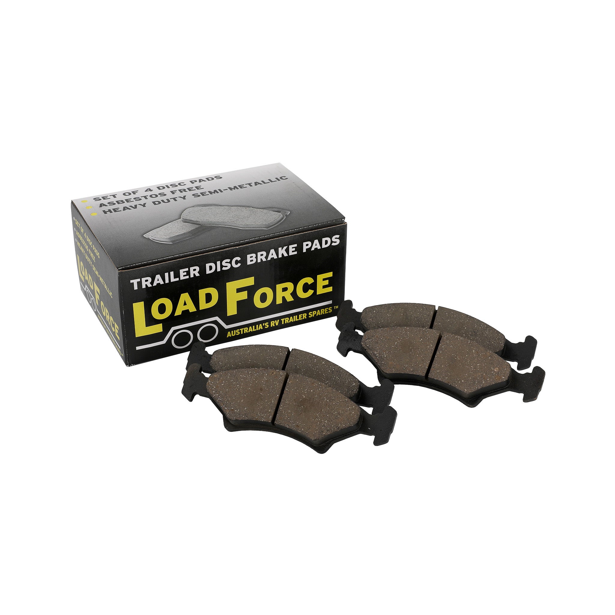 LoadForce disc brake pad set for T35-PB and UFP DB35-PB park brake models