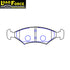 LoadForce disc brake pad set for T35 and UFP DB35 caliper models
