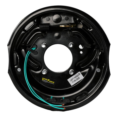 10 inch left hand electric backing plate assembly with park brake