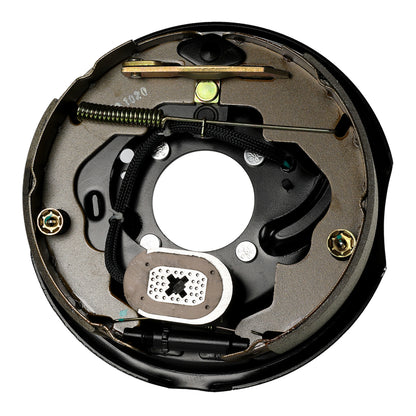 10 inch left hand electric backing plate assembly with park brake