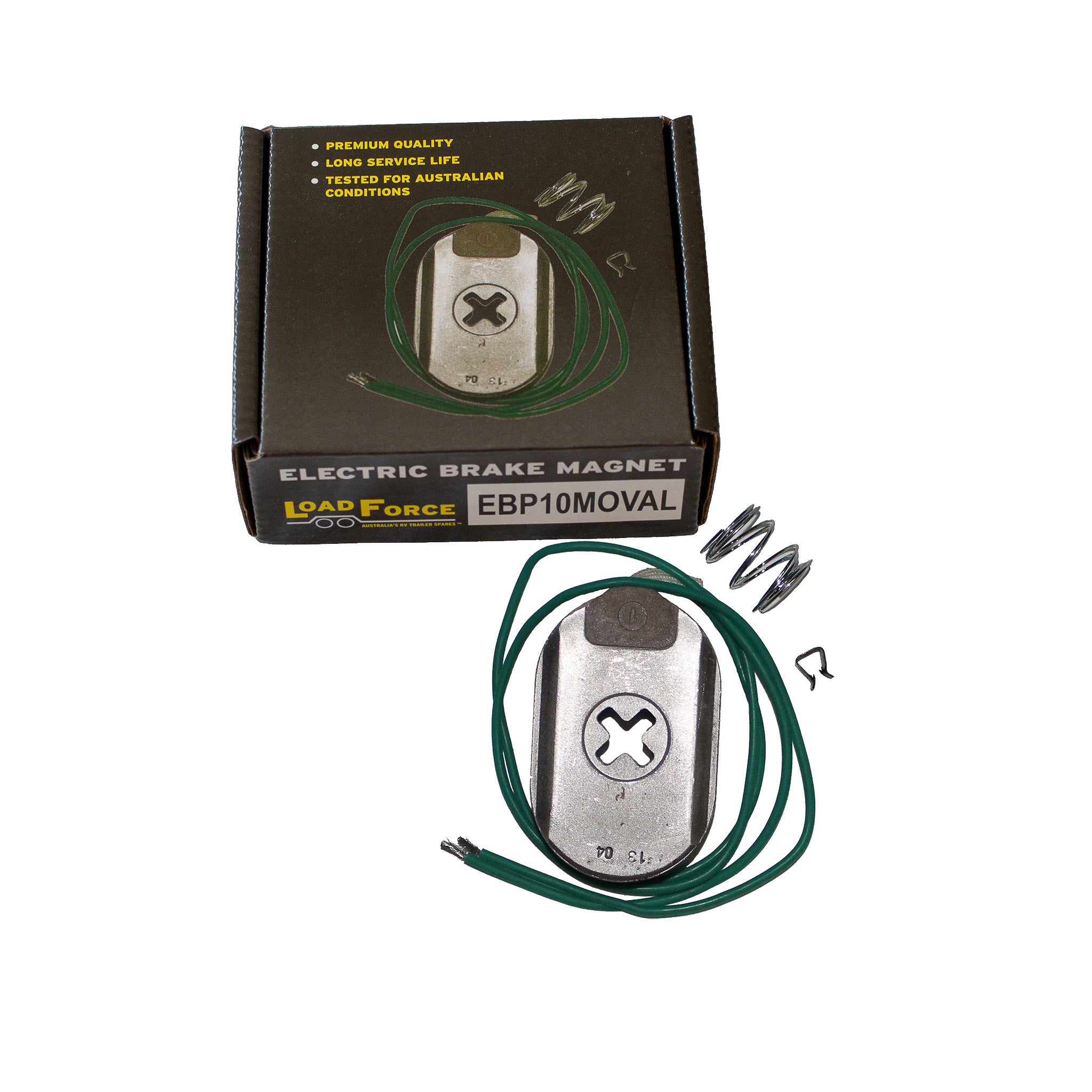 LoadForce 10 inch Electric Brake Magnet Oval