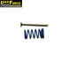 Electric backing plate brake shoe retaining pin spring and cup
